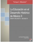 Bloque II. La Consolidación del Estado Educador.