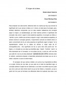 Origen de las ideas.