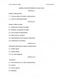 Diseño contemporáneo de una casa.