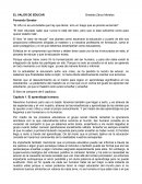 El mundo en tus manos ensayo.