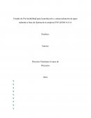 Producción y comercialización de jugos de quinua.