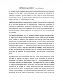 POTENCIAR LA RAZÓN (Fernando Savater)