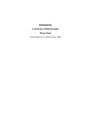 Ensayo de El Mito del Eterno Retorno.