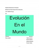 La gran Evolución en el mundo