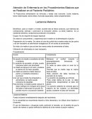Tema de la Enfermeria- Atención de Enfermería en los Procedimientos Básicos que se Realizan en el Paciente Pediátrico.