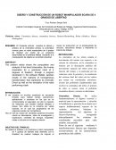 DISEÑO Y CONSTRUCCIÓN DE UN ROBOT MANIPULADOR SCARA DE 4 GRADOS DE LIBERTADю