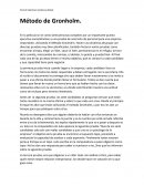 Metodo de Gronholm
