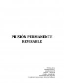 PRISIÓN PERMANENTE REVISABLE ESPAÑA