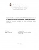 Juegos tradicionales. estrategias lúdicas folklóricas