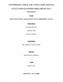 INFLUENCIAS DE LAS FINANZAS EN EL PROGRESO LOCAL.