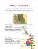 La música de nuestro estado de Hidalgo, suele ser principalmente tradicional al momento de una celebración y una danza acompañante; que varía desde guitarras, bandas y violínes.