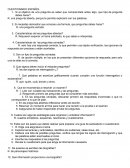 CUESTIONARIO ESPAÑOL SEXTO GRADO.