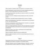 Calor de reacción: Cantidad de calor que se genera en una reacción química.
