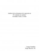 Análisis de los elementos de la narración en “El vendedor de sombras”