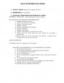 SITUACIÓN DE LOS TRABAJOS ENCOMENDADOS