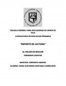 Fernando Savater: El Valor de Educar