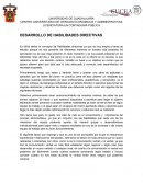 DESARROLLO DE LAS HABILIDADES DIRECTIVAS