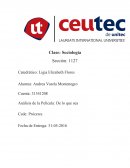 Opinión sobre la película DE LO QUE SEA