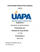 Seminario de Administración.