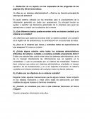 Redacción de un reporte con las respuestas de las preguntas de las páginas 49 y 66 del texto básico.