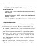 Principio de medición y de registro de diferentes instrumentos utilizados para medir y registrar la temperatura.
