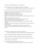 Actividad. Informe sobre CRM y su aplicación