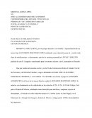 CONTROVERSIA DEL ESTADO CIVIL DE LAS PERSONAS Y DEL DERECHO FAMILIAR