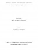 PRUEBAS DIAGNOSTICAS PARA VIRUS DE INMUDIFICENCIA HUMANA (HIV) EN BANCO DE SANGRE