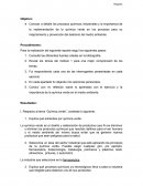 Conocer a detalle los procesos químicos industriales y la importancia de la implementación de la química verde en los procesos para su mejoramiento y prevención del deterioro del medio ambiente.