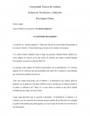 Tarea # análisis de la película “un método peligroso”