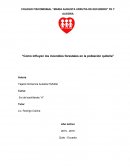 Como influyen los incendios forestales en la población quiteña