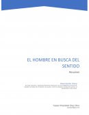 El hombre en busca del sentido, Viktor Frankl.
