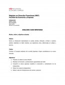 ANALISIS CASO BENIHANA