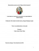 Los adolescentes y la escuela