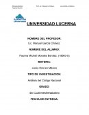 TIPO DE I NVESTIGACION: Análisis del Código Nacional