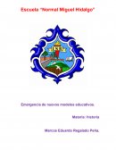 Emergencia de nuevos modelos educativos.