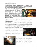 PRODUCCION CON METALES