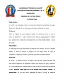 Se manda a los niños que formen un círculo, para darles las indicaciones del juego. Mantener la atención de los chicos para una buena realización del juego.