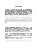 Guion de teatro. panchito mandefua