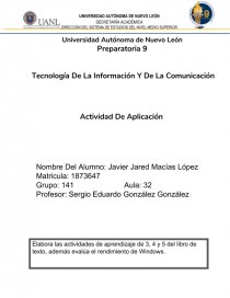 Actividad de aplicacion. PRÁCTICA TAREAS BÁSICAS (Windows 7). Página 1