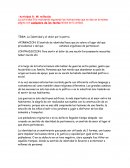 La Identidad y el dolor por la patria.