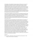 Ensayo Reflexiones sobre el Barzon.