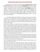 Análisis Cuando Llegan de Nueva York de Pablo Neruda.