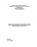 Proyecto de investigación sobre electricidad.