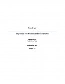 Empresas con Normas Internacionales