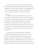 EN LA CIUDAD DE DURANGO; DURANGO, A LOS DIESCISIETE DIAS DEL MES DE NOVIEMBRE DE DOS MIL DIEZ, SE FORMALIZA EL CONTRATO DE CESION DE DERECHOS: A UNA PARTE COMO VENDEDOR EL C. LIC. PEDRO RAMIREZ PAEZ, Y POR LA OTRA COMO COMPRADOR EL C. HOMERO SAMUEL HERNAN