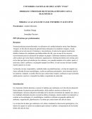 MODELOS Y PROCESOS DE INVESTIGACIÓN EDUCATIVA: DIAGNÓSTICO