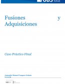 CASO PRACTICO FUSIONES Y ADQUISICIONES ALSEA S.A. de C.V.
