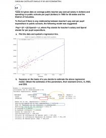 Exercise econometrics 5.9.. Página 1