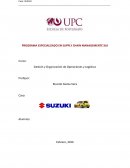 Gestión y Organización de Operaciones y Logística